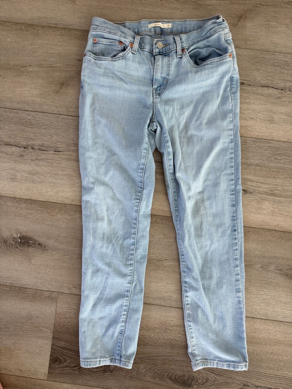 Levi's Light Blue Skinny Jeans for Women